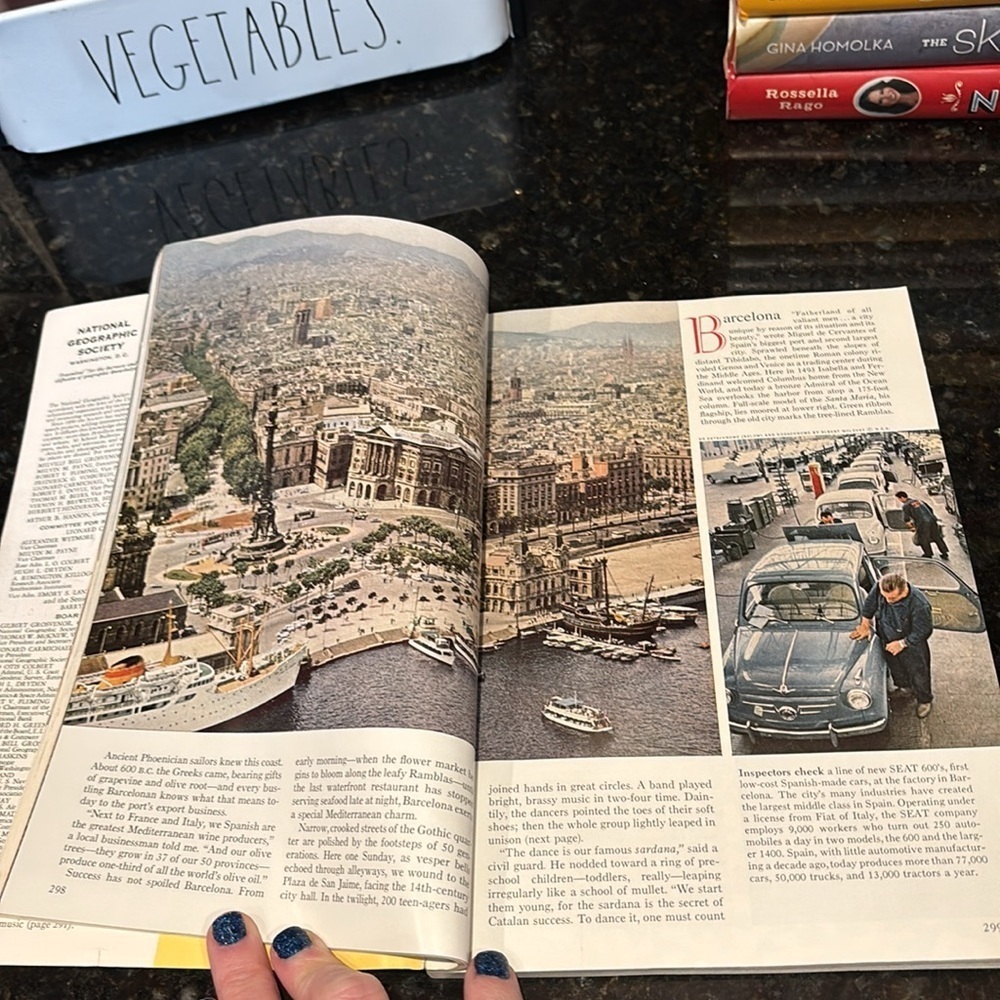 Vintage March 1965 National Geographic Magazine - Picture 15 of 17